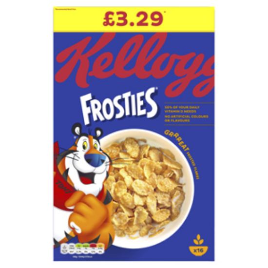 Picture of Kelloggs Frosties 500g £3.29x8